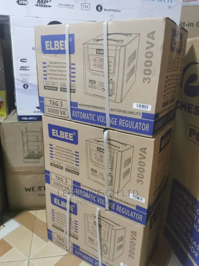 Elbee 3000w Voltage New Stabilizer