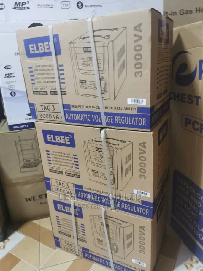 Automatic Voltage Elbee 3000w Stabilizer!!
