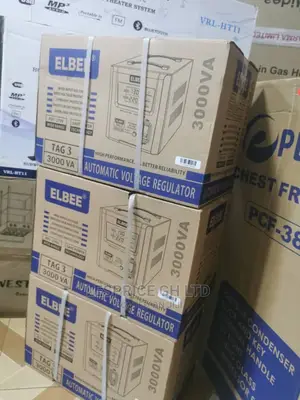 Wide Range- Elbee 3000w Auto Digital Stabilizer