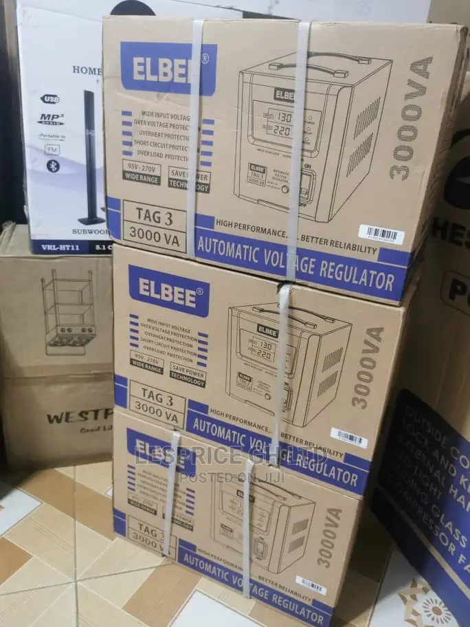 Up Graded- Elbee 3000w Voltage Stabilizer