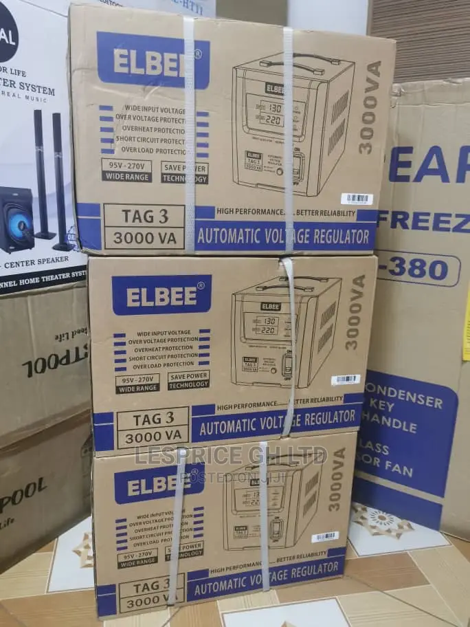 Elbee 3000va Tag3 - Digital Voltage Regulator