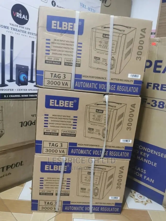 Choose Elbee 3000w Stabilizer