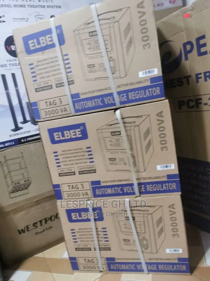 Affordable-Elbee 3000w Auto Voltage Regulator