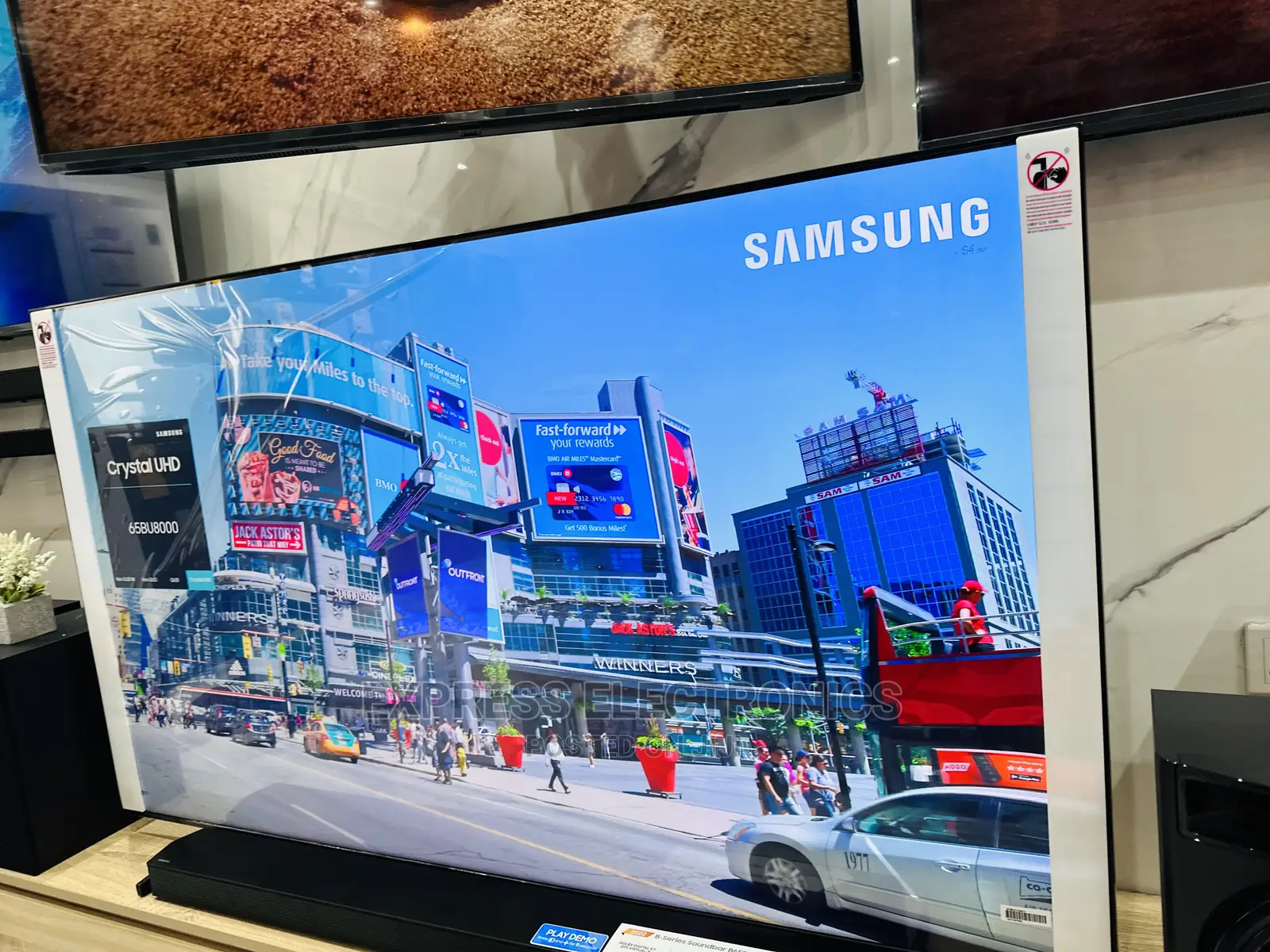 Samsung Tv Better Sound Quality Uhd Smart Ua55”Bu8000