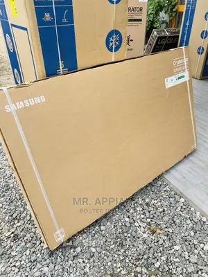 Elegant Black Samsung 65inch  UHD Smart Tv(65BU8000)