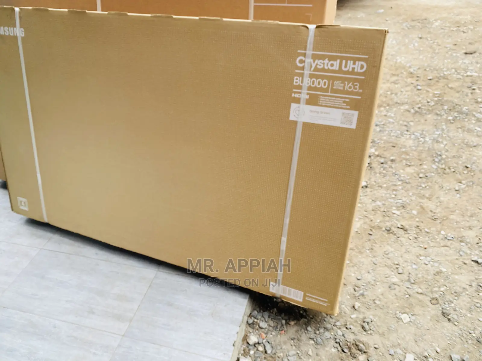 (65BU8000)Durable Samsung 65” Crystal Uhd Smart Tv,Black