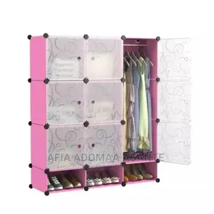 9 CUBES Plastic Wardrobe