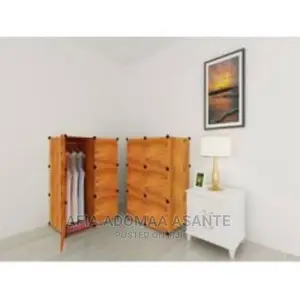 6 Cubes Plastic Wardrobe