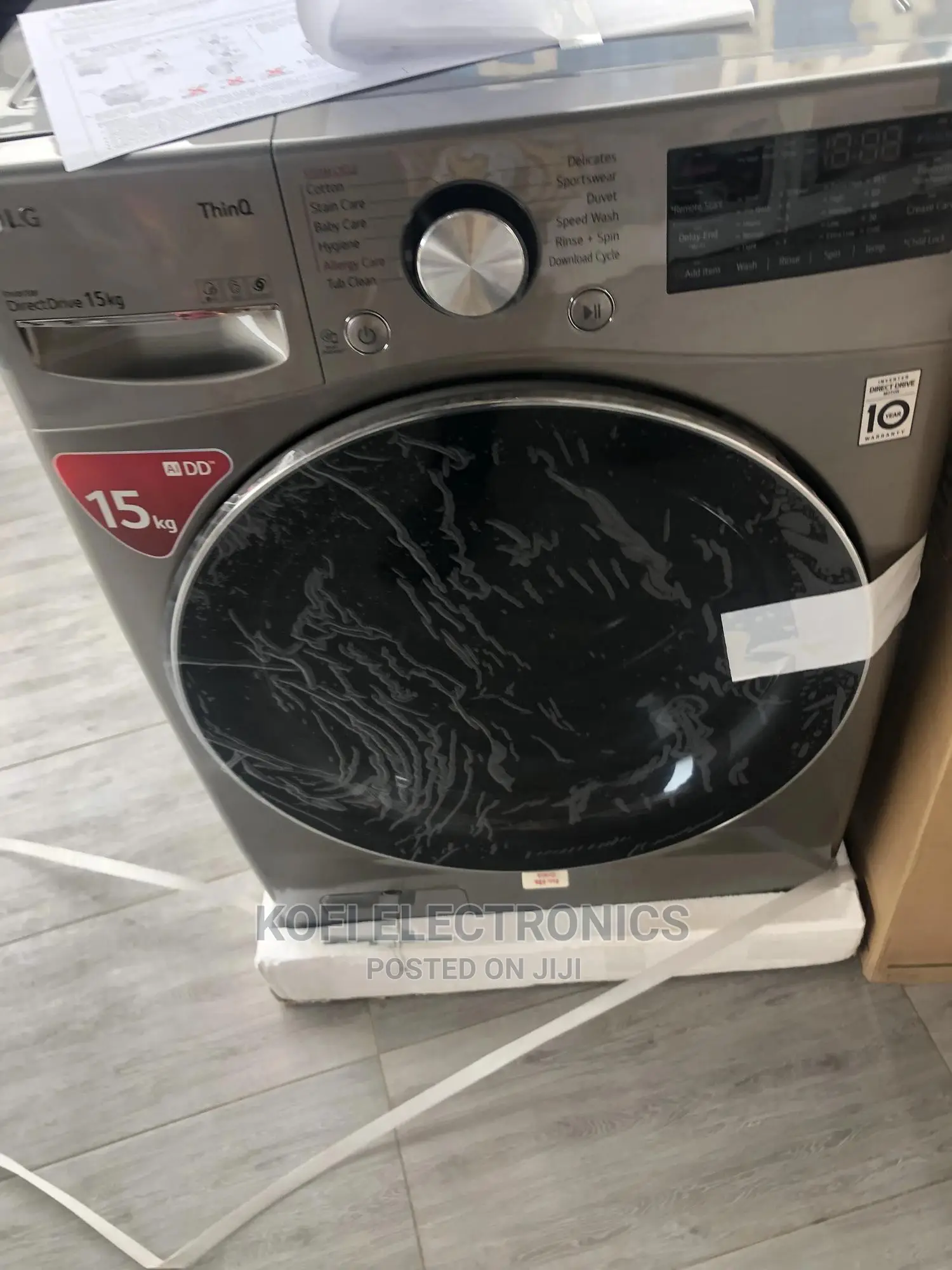 Steam Wash LG F0L9DYP2S Front Load Washing Machine, 15KG