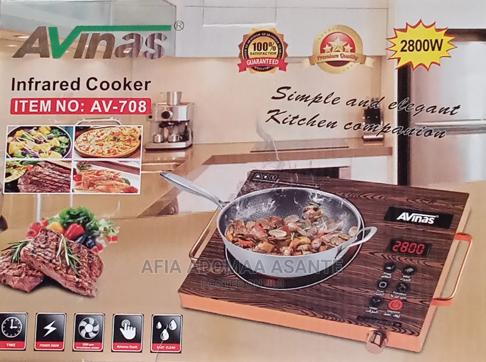 Avinas Infrared Cooker