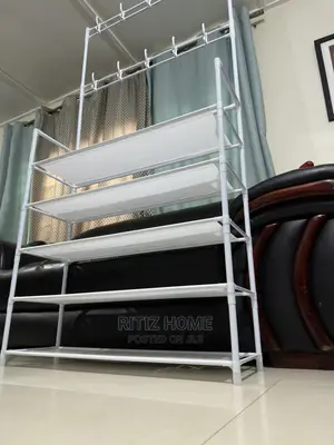 Five Tier Shoe And Clothes Rack