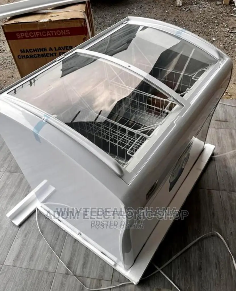 Nasco 298 Litres Showcase- Display Ice Cream Fridge Freezer