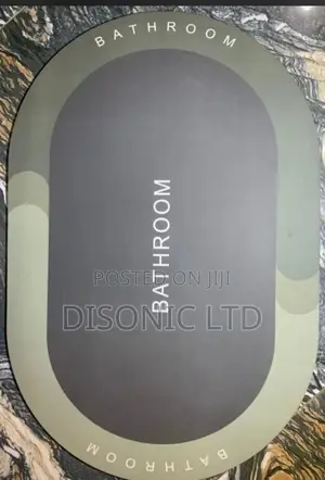 Water Absolvent Bathroom Door Mat