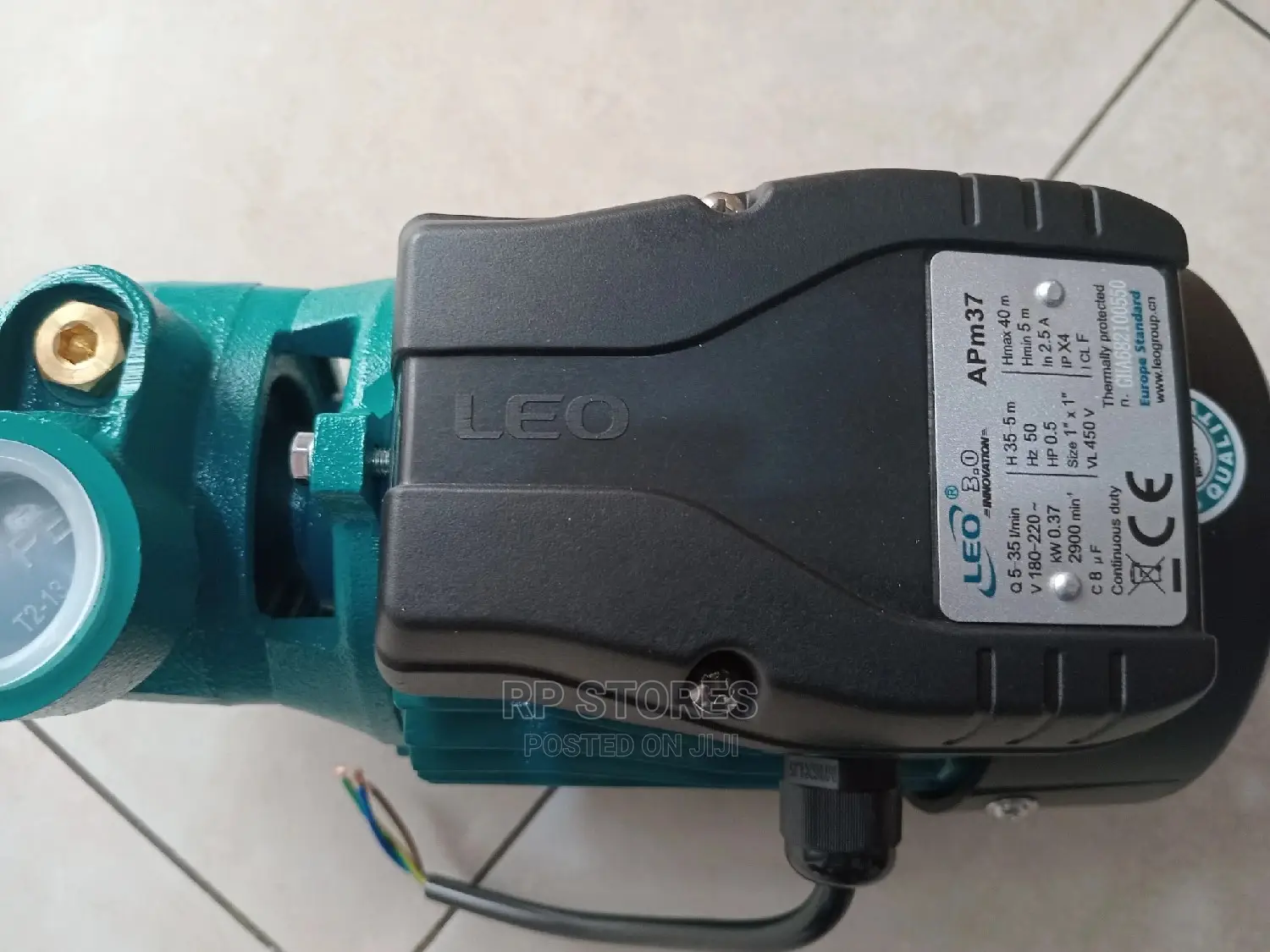 Leo 0.5hp Water Pump