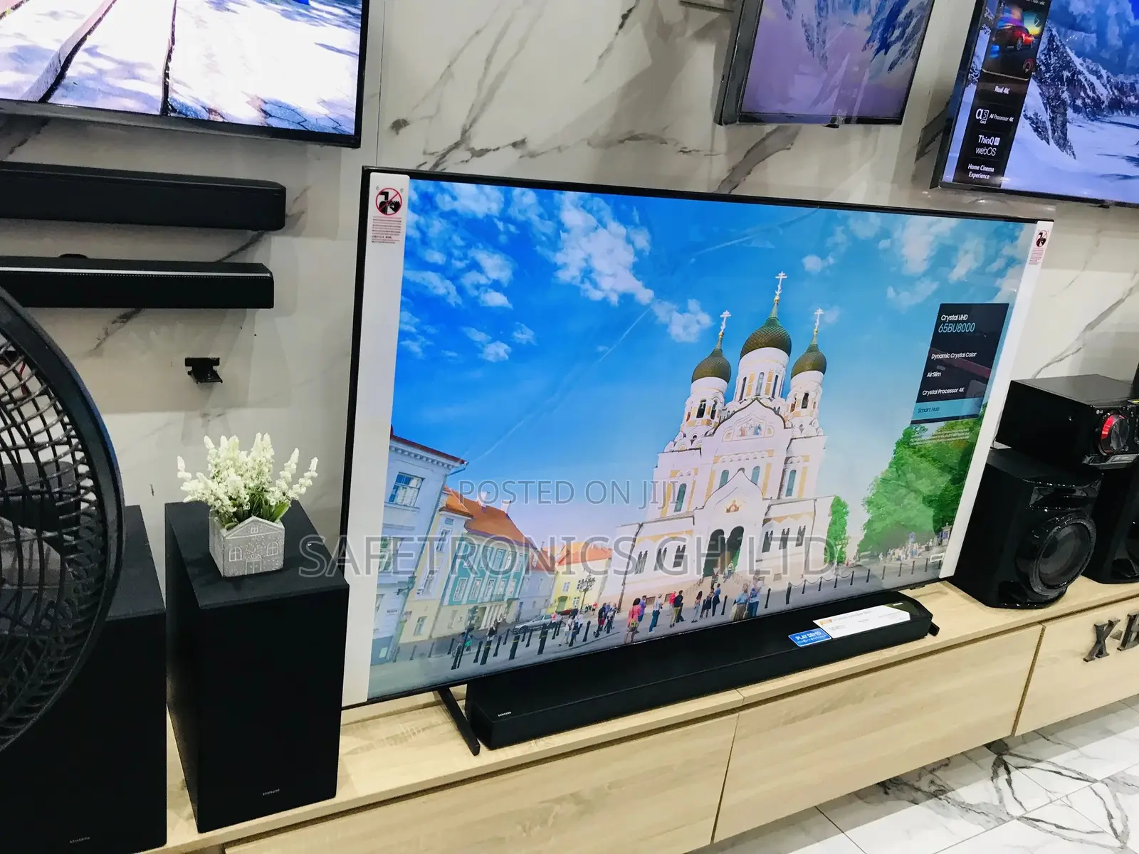 Durable Samsung LED Smart Ultra 65 Inches BU80 Tv