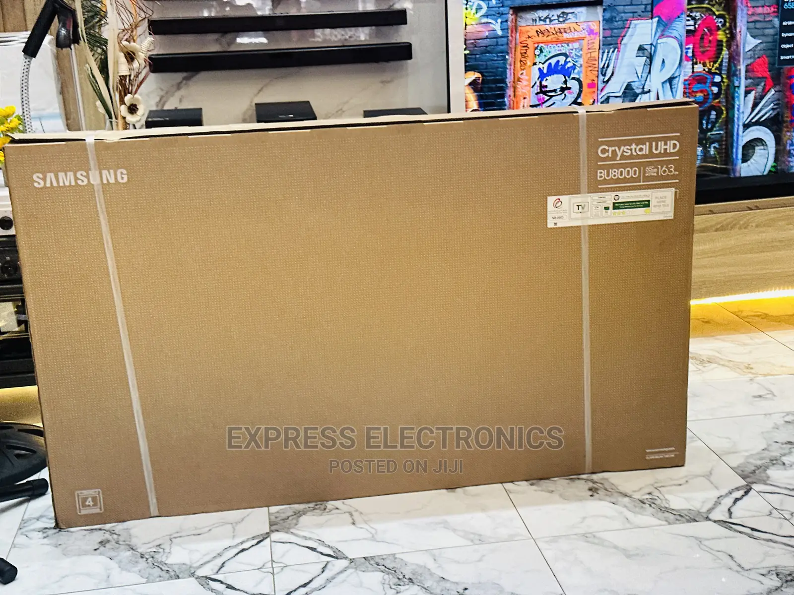Experience Crystal Clear UHD Smart Samsung Ua65”Bu8000