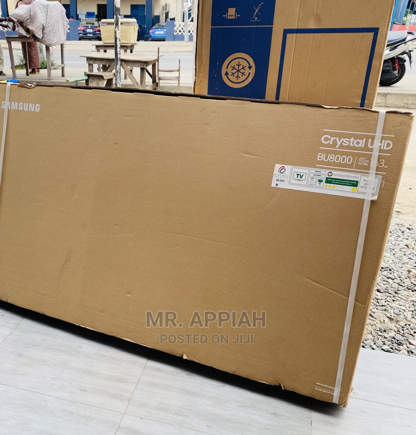 Fresh in Box  65” Samsung Basic Black Ultra HD Tv 65BU8000.