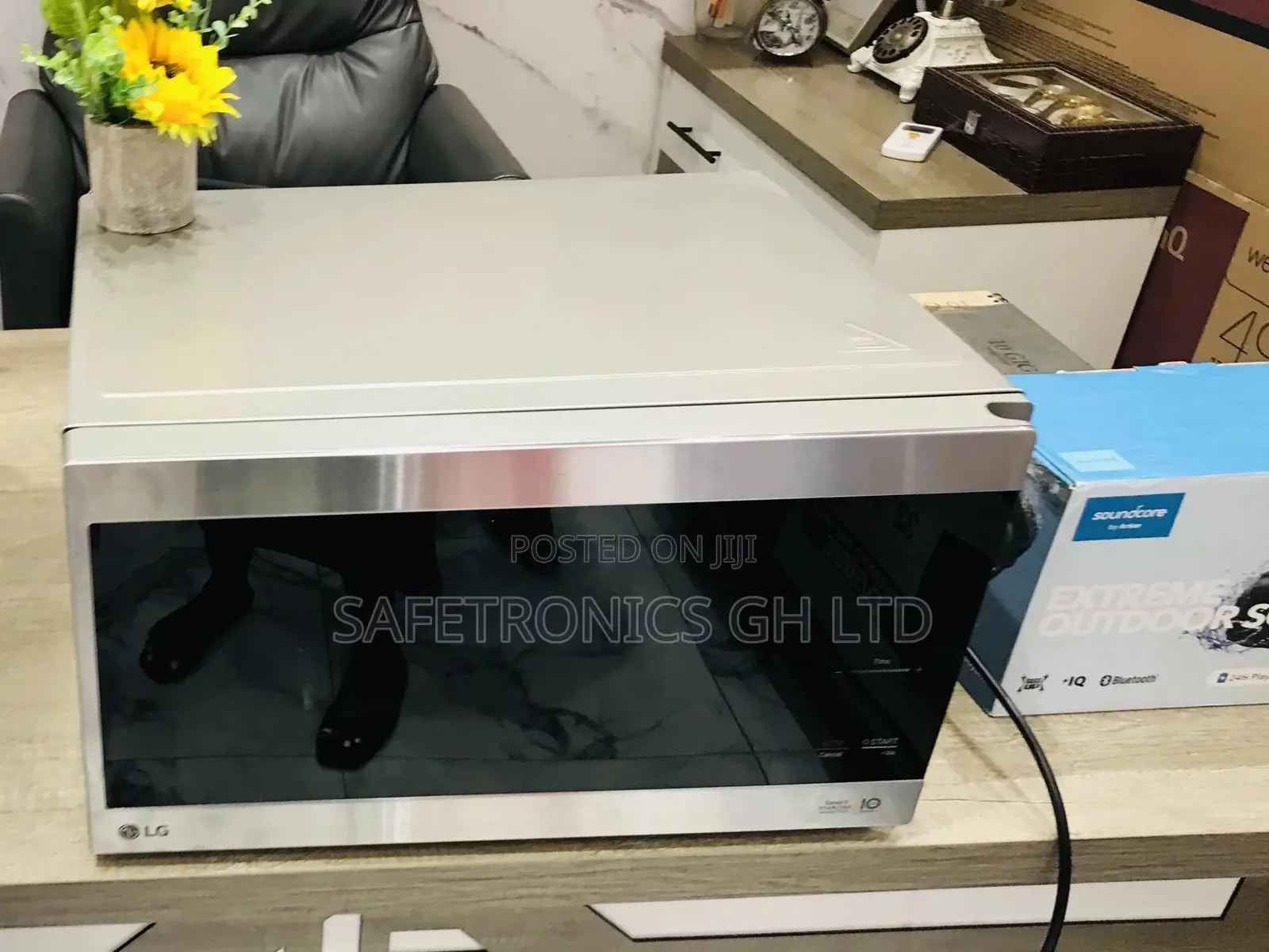 Microwave Durable Oven Smart 42 Liters Lg Mh8265c1s