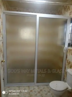 Bathroom/Washroom Division Sliding Door