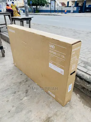 Shop Samsung 55” Uhd Crystal Smart Led Tv Ua55au7000,Black.