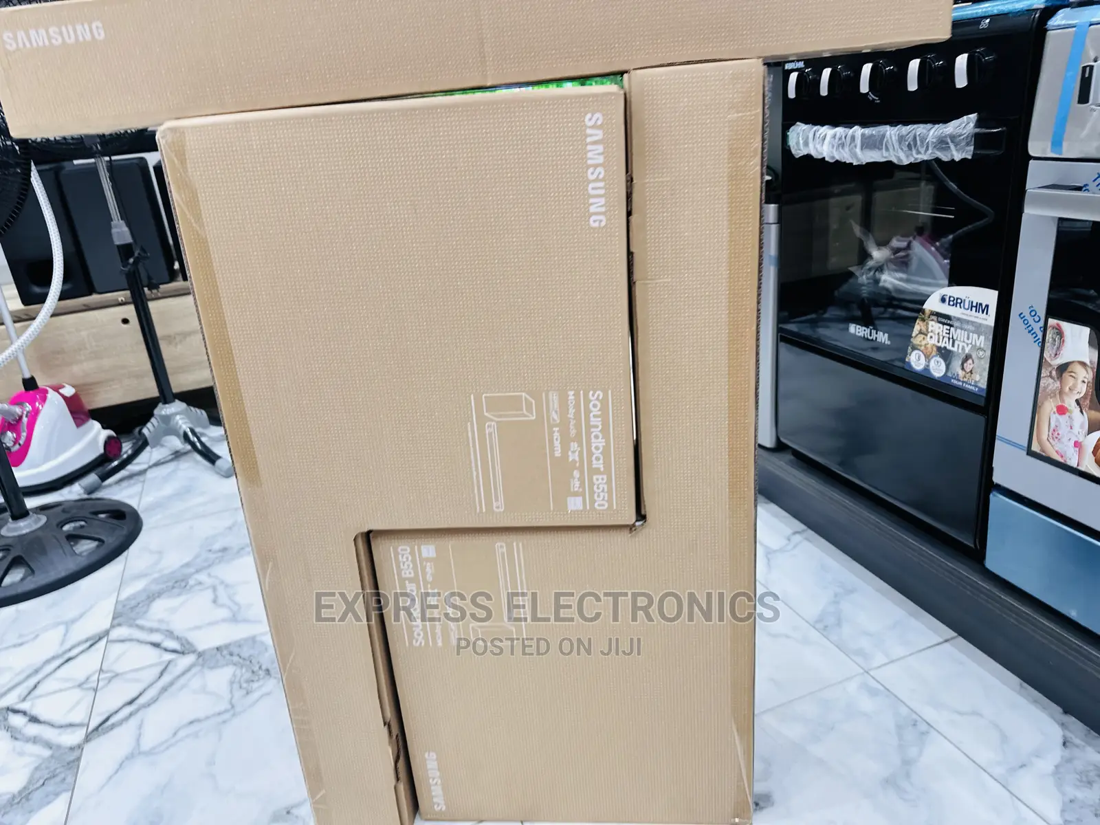 Samsung Soundbar With Woofer B550 410W Create Your Own Vibes