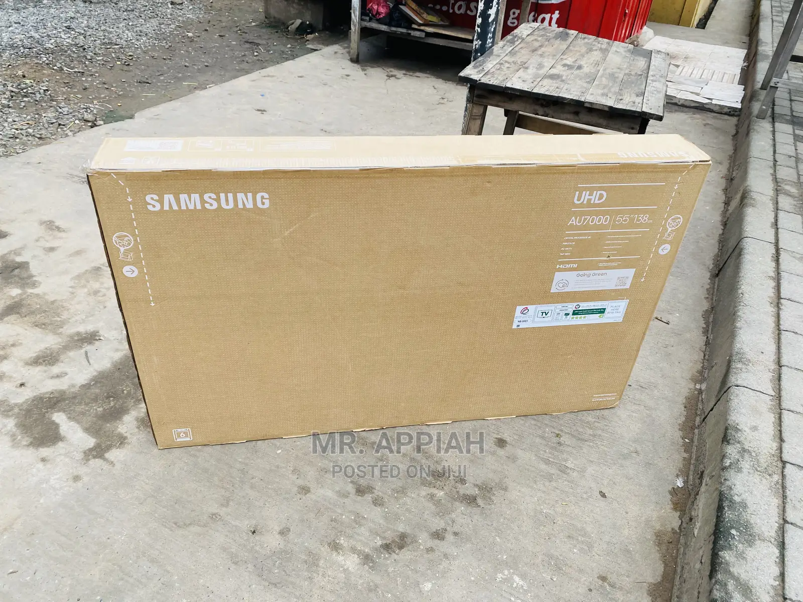 Fabulous Samsung(Ua55au7000)55”Crystal Clear Uhd Glossy Tv