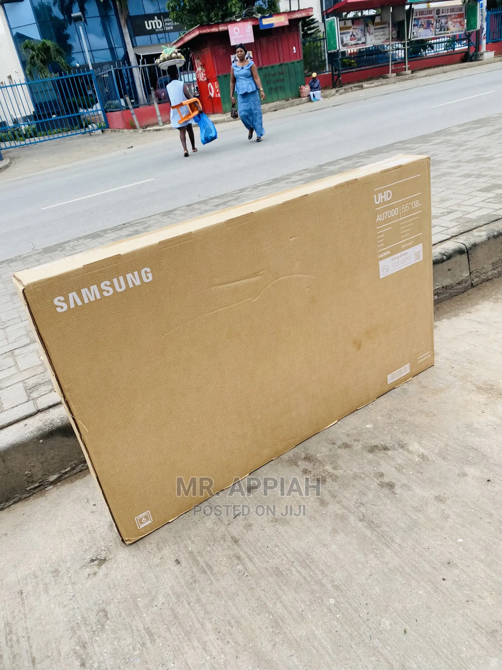 Long Lasting Samsung 55” Uhdcrystal Clear Glossy Ua55au7000
