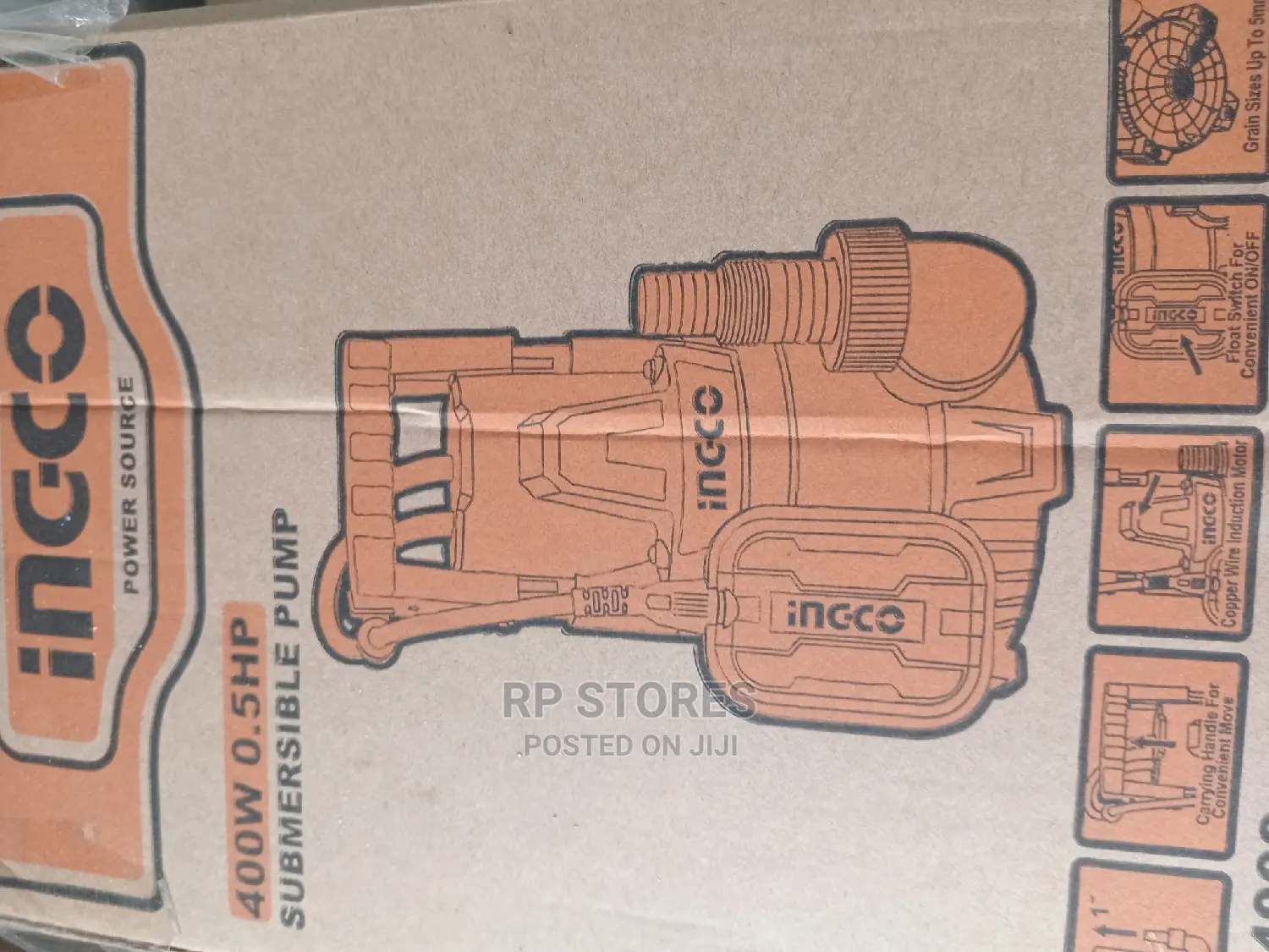Ingco Submersible Watet Pump 0.5hp