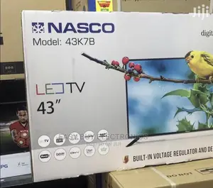 African Best Nasco Tv 43” Digital Satellite