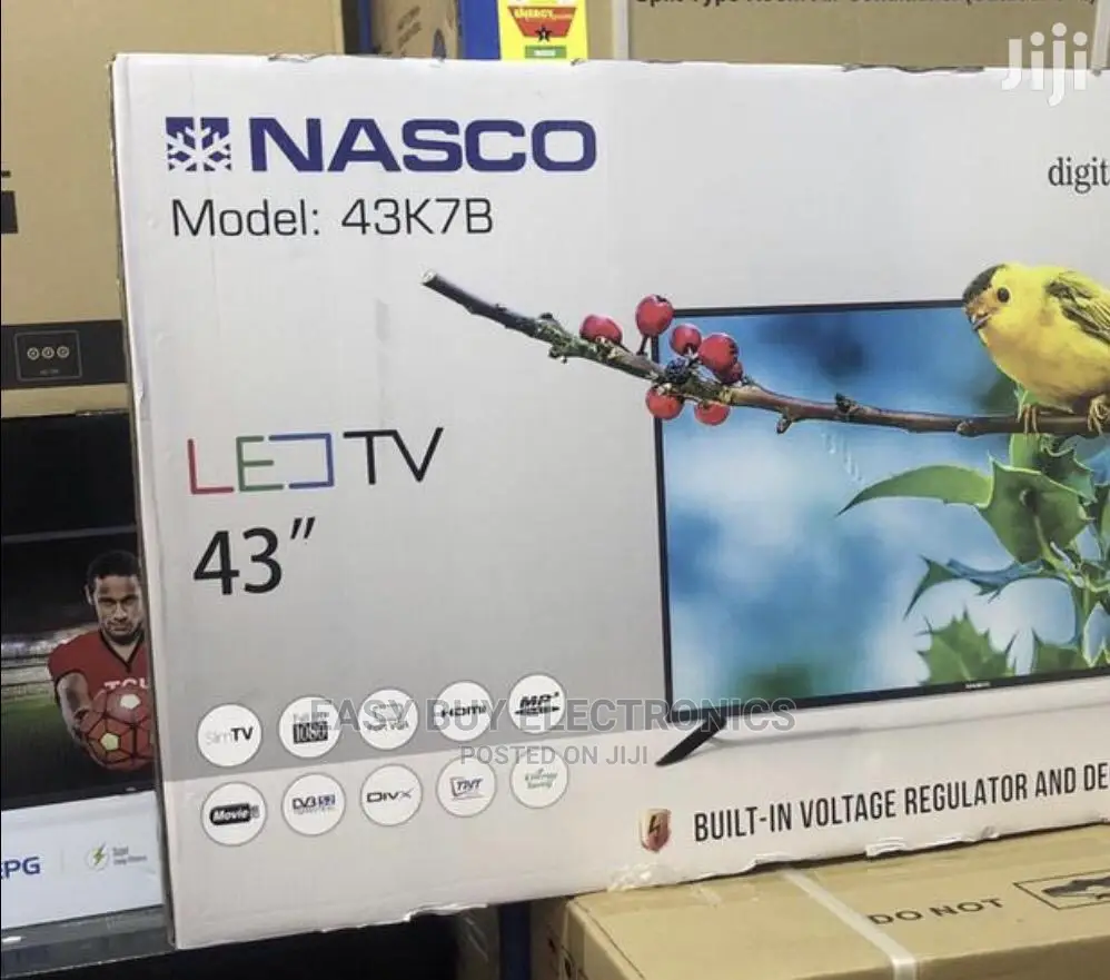 African Best Nasco Tv 43” Digital Satellite