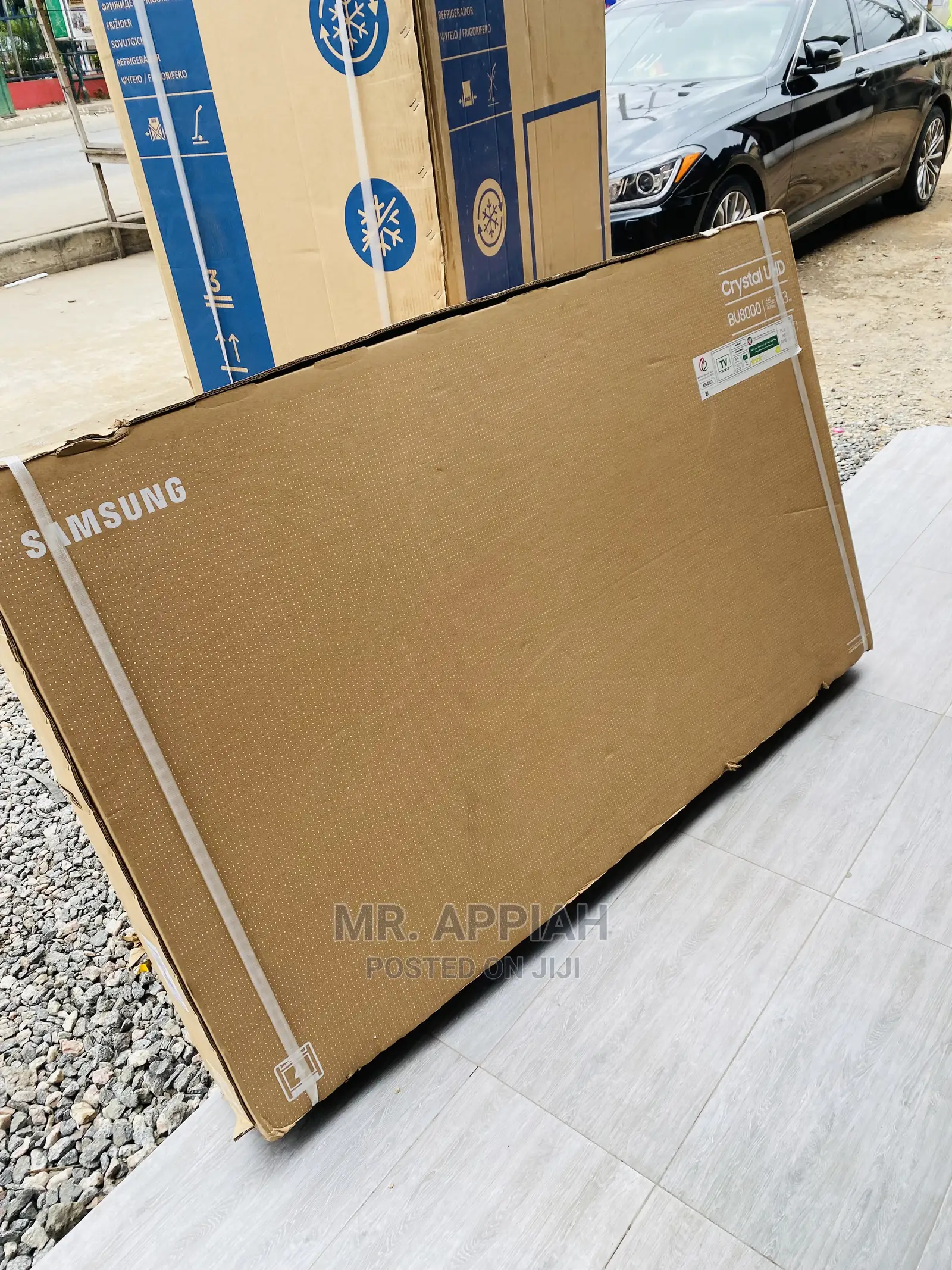 High Performance Samsung 65” 65BU8000 Glossy Uhd Tv(Black).