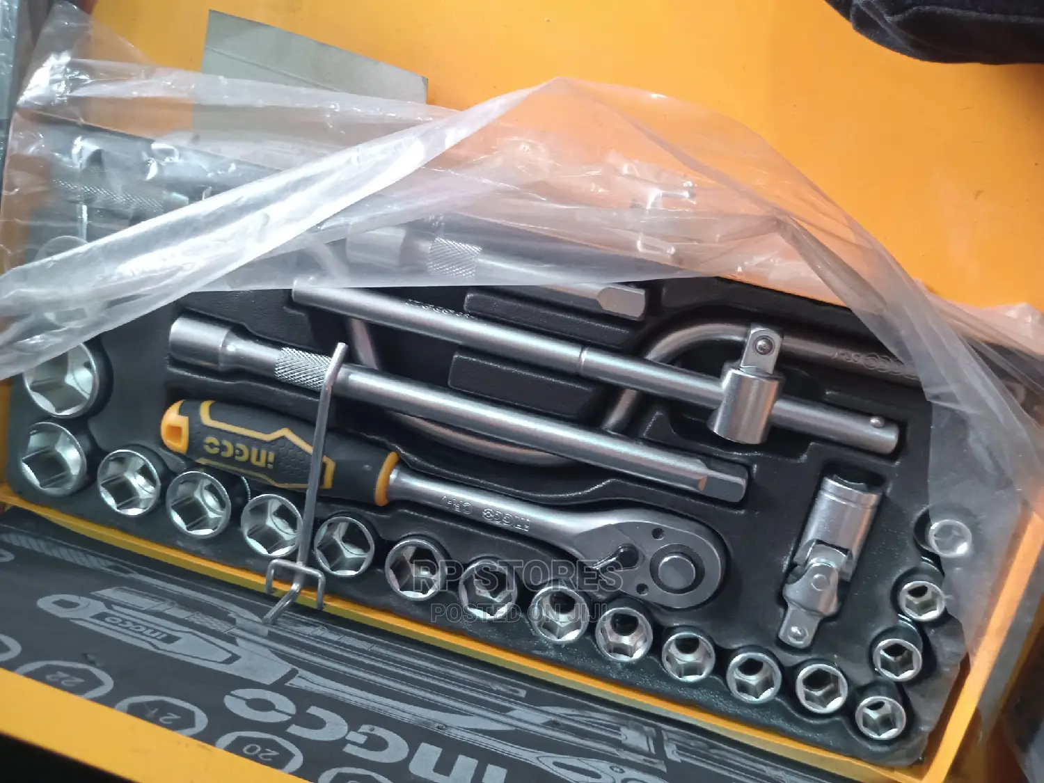 Ingco 24pcs Socket Set 1/2