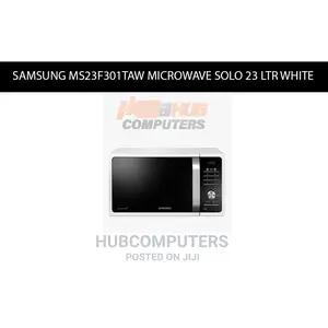 Samsung Ms23f301taw Microwave Solo 23 LTR White