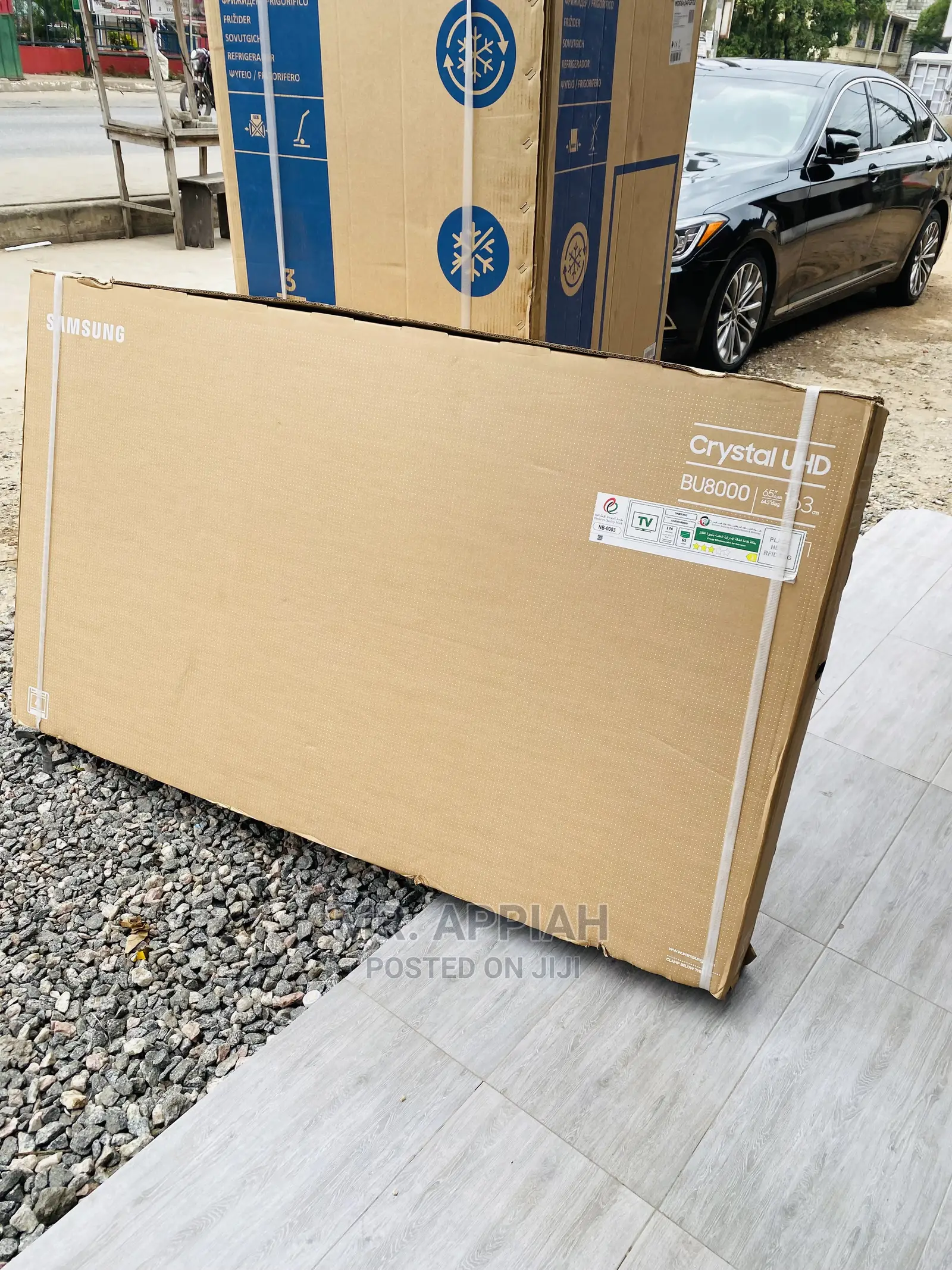 Nice  Samsung 65” Uhd Glossy Smart LED Tv 65BU8000,Black