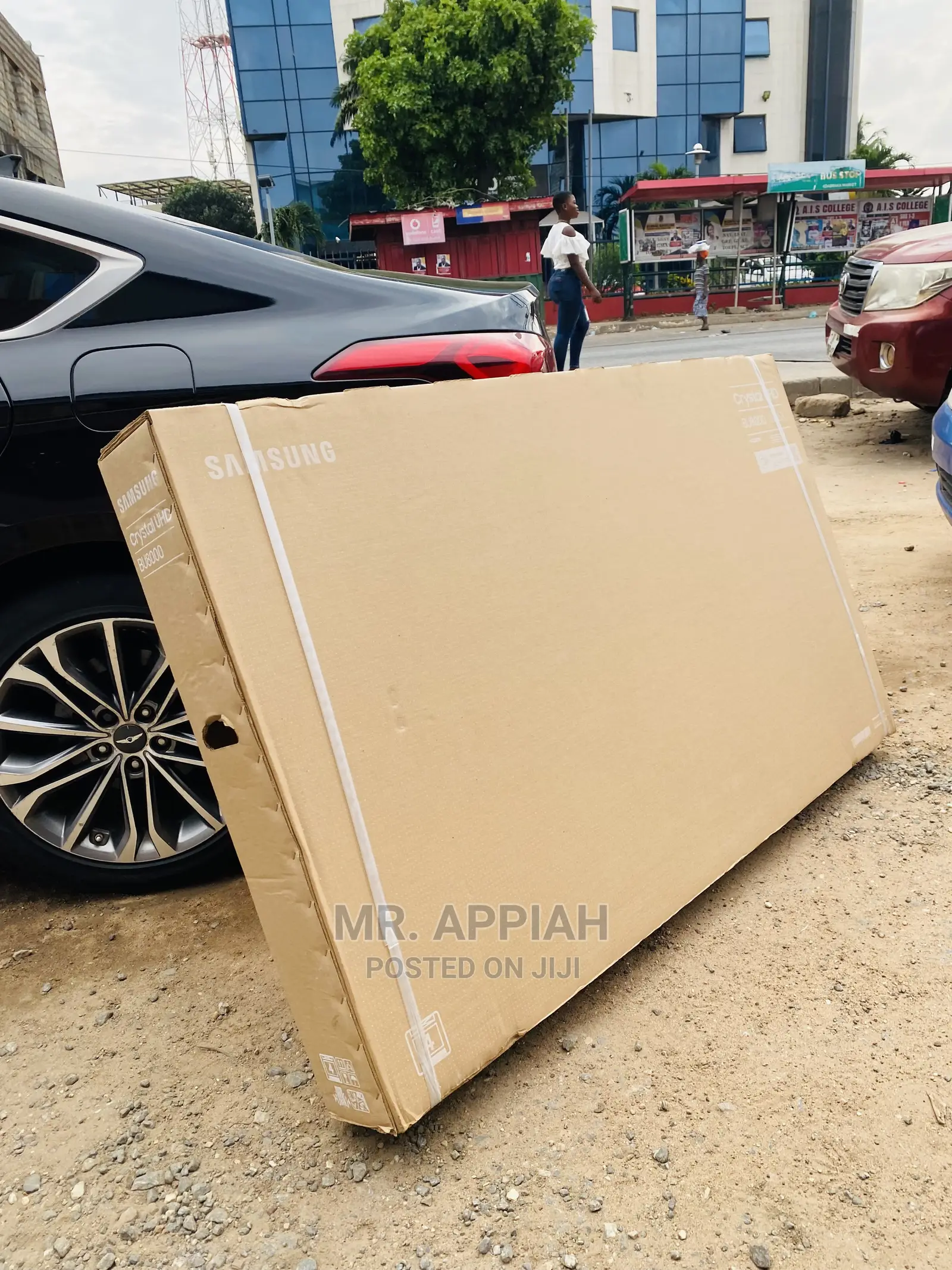 (Black)High Quality Samsung 65BU8000 Uhd Glossy Smart Tv.