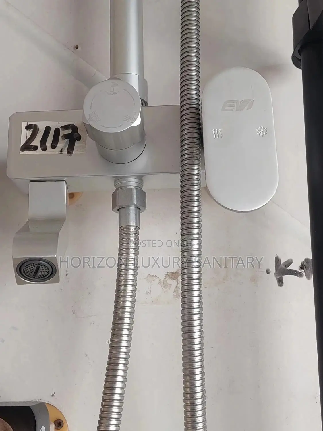 (3in1) Aluminium Combined Shower Set