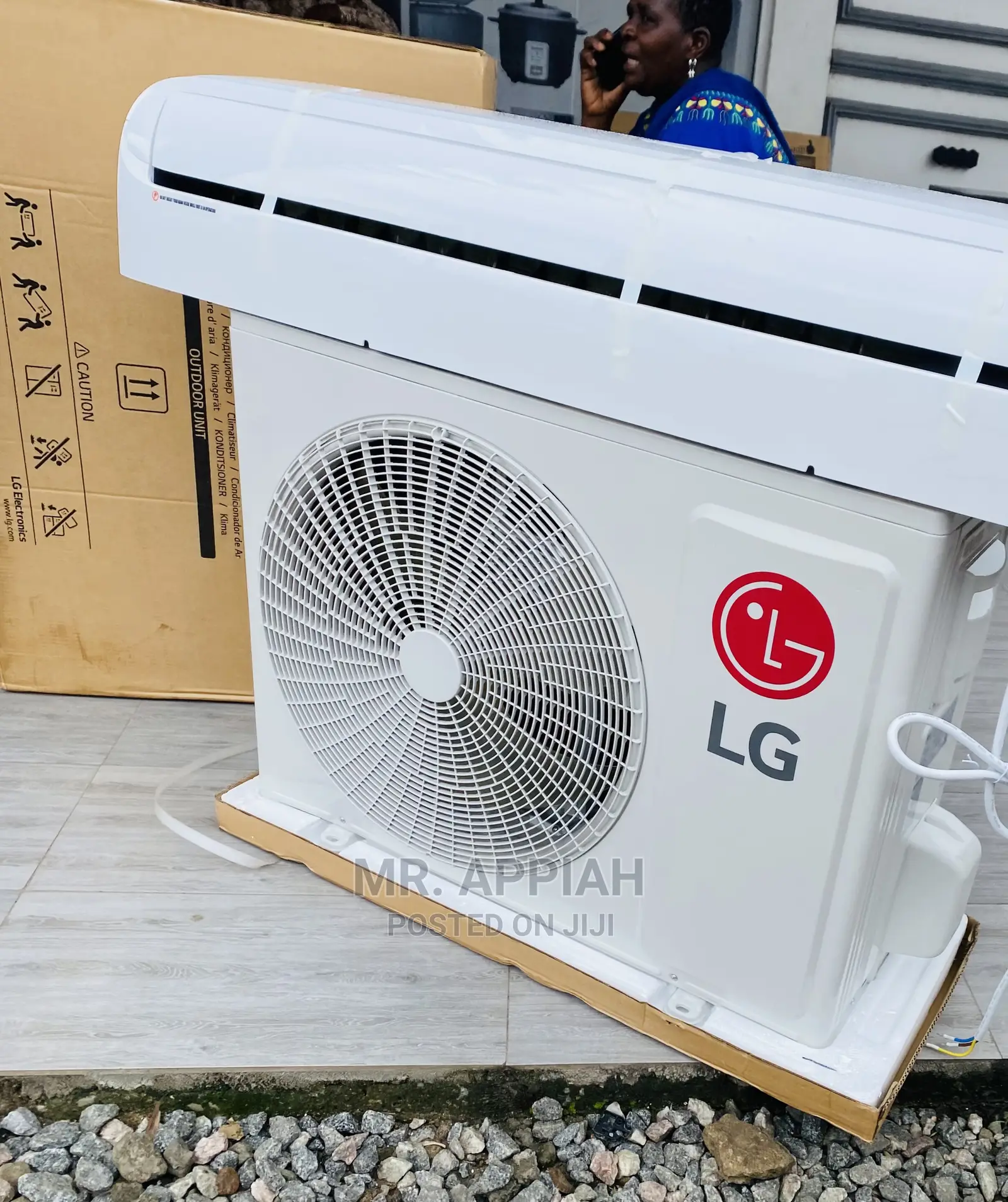 Extremely Durable LG Ac 2.0hp(White)
