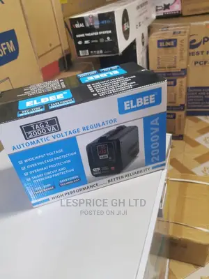More Power//Elbee 2000w Auto Voltage Regulator