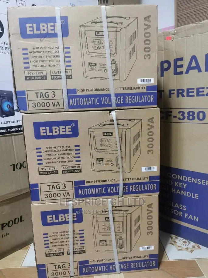 Excellent-Elbee 3000VA High Power Voltage Stab
