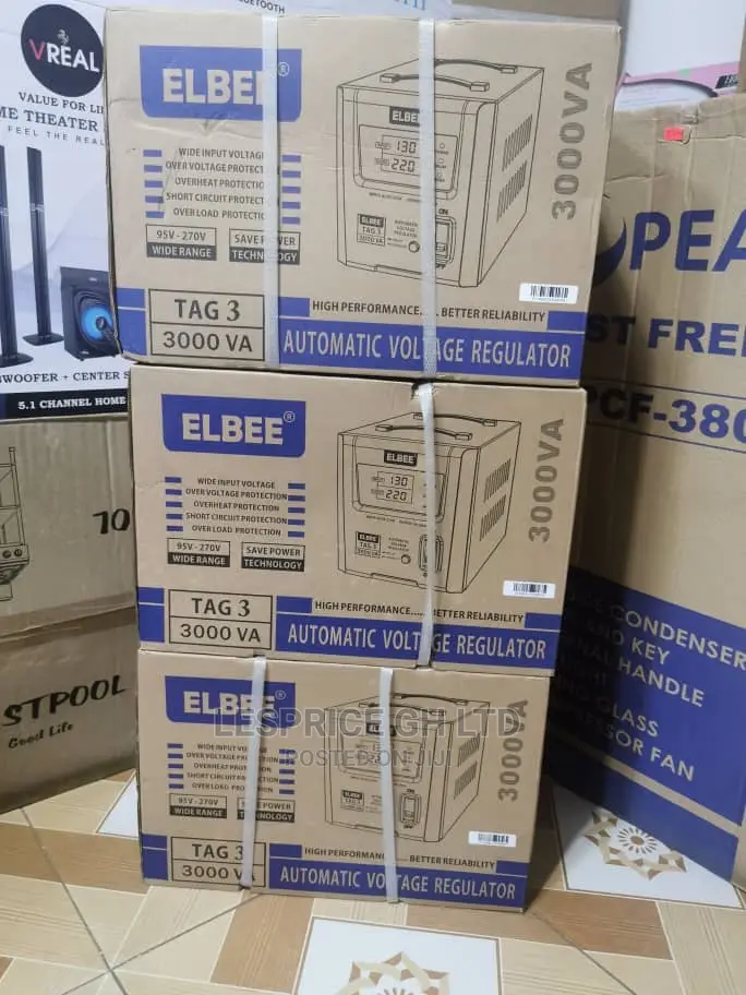 Elbee 3000VA High Power Auto Stabilizer!!