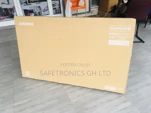 Neatly Sealed Samsung 55 Inches Glossy Bu80 Smart Tv