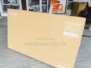 Neatly Sealed Samsung 55 Inches Glossy Bu80 Smart Tv