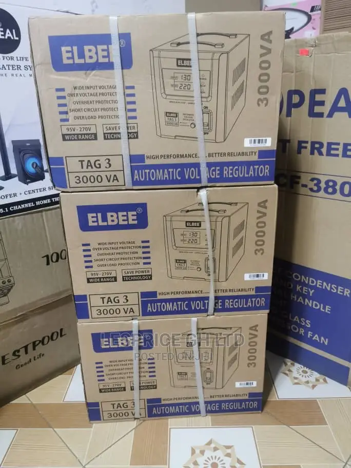 The Best-Automatic Voltage 3000w Elbee Stabilizer