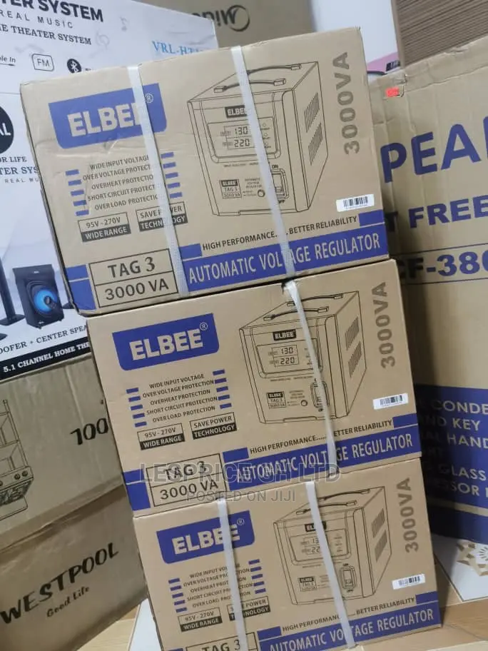 Buy Quality-Elbee 3000w Auto Digital Stabilizer