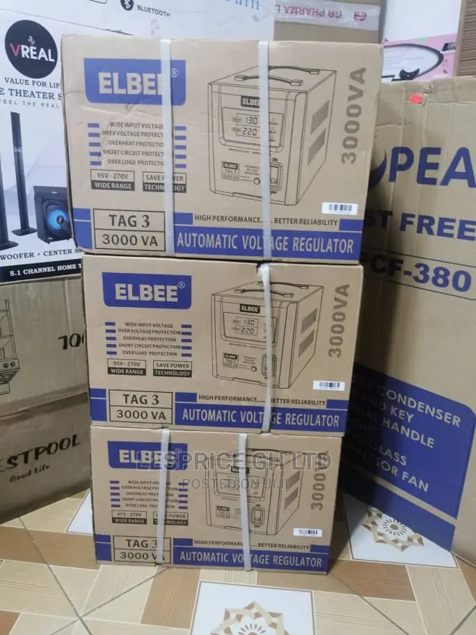 Strong Machine-Elbee 3000VA Digital Regulator
