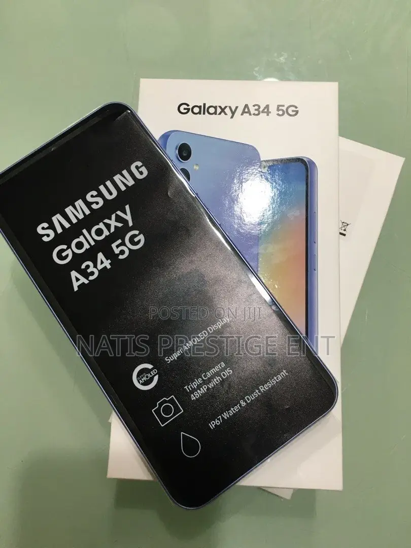 New Samsung Galaxy A34 128 GB Black
