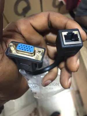 Cat6 (Rj45)To VGA Converter