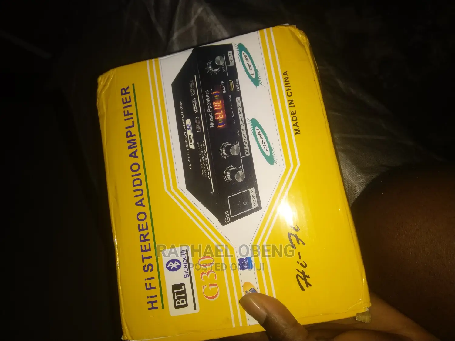 Hifi Stereo Audio Amplifier