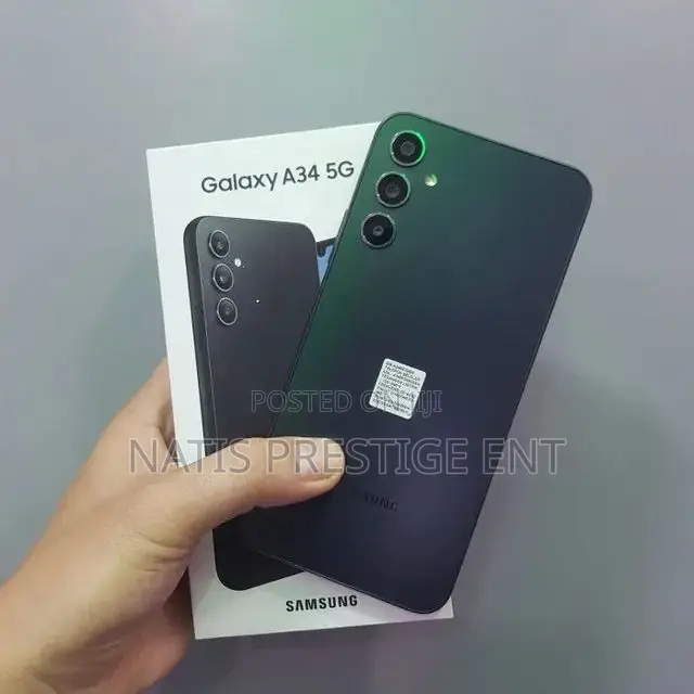 New Samsung Galaxy A34 5G 128 GB Black