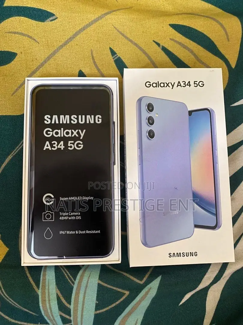 New Samsung Galaxy A34 5G 128 GB Black
